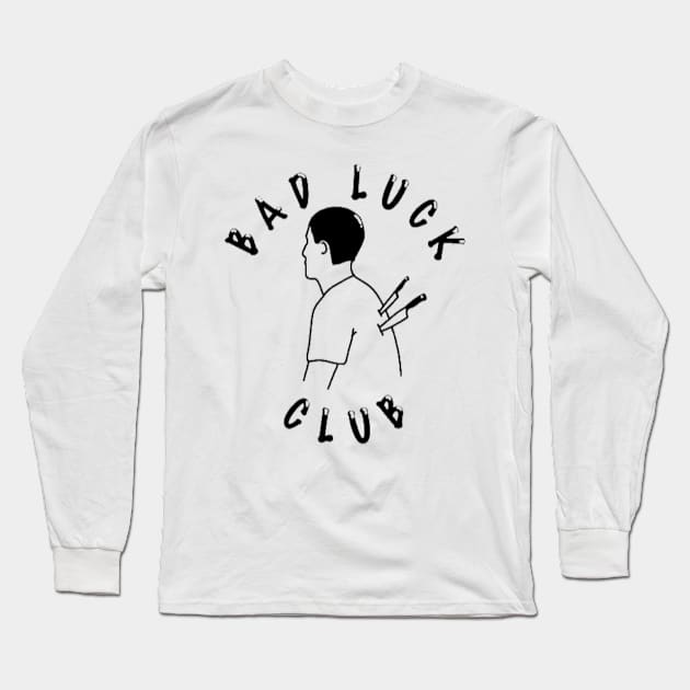 Bad luck club Long Sleeve T-Shirt by OldSchoolRetro